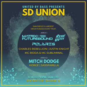 SD Union w/ Matrix & Futurebound, Polaris & Rene LaVice photo