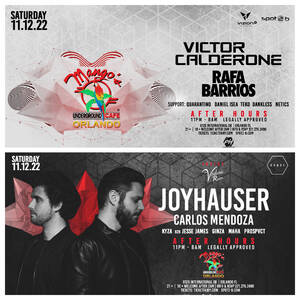 Victor Calderone | Rafa Barrios | Joyhauser |Festival Afterparty photo