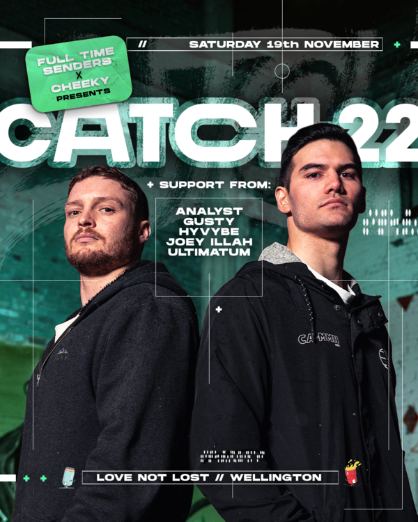 CATCH-22 (CHCH) | Wellington Tickets | Wellington | 24 Allen Street ...