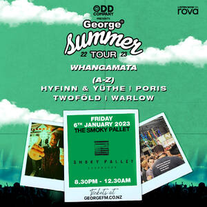 Odd Company Presents George Summer Tour: WHANGAMATA photo