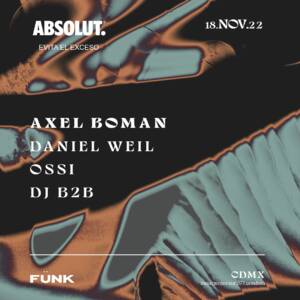 Axel Boman + Daniel Weil + Ossi + Dj b2b en Fünk Club photo