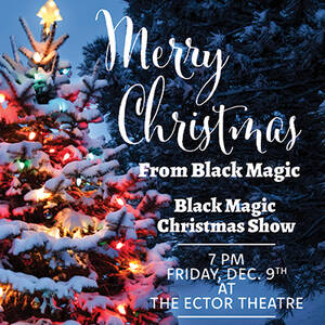 Black Magic Christmas show photo