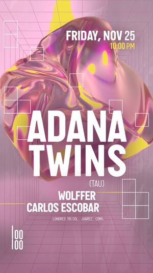 Adana Twins @ Looloo photo