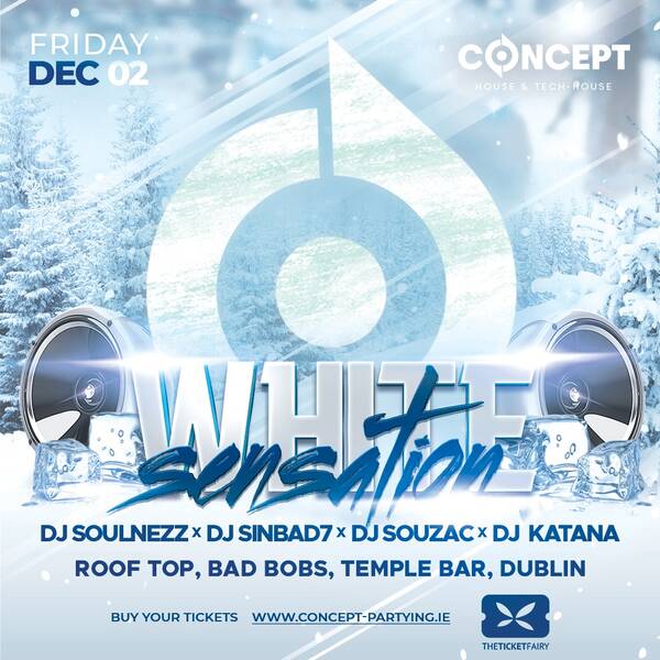 Concept White Sensation Tickets | Dublin 2 | Bad Bobs Temple Bar
