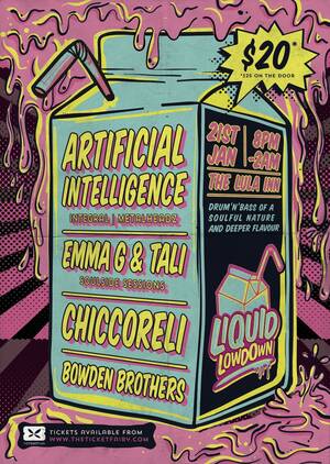 Liquid Lowdown Presents Artificial Intellingence/Emma G & Tali