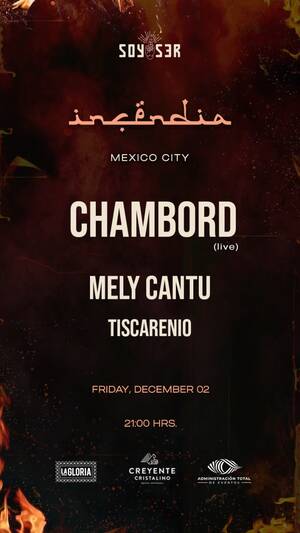 CHAMBORD (LIVE) + Mely Cantu + Tiscareño photo