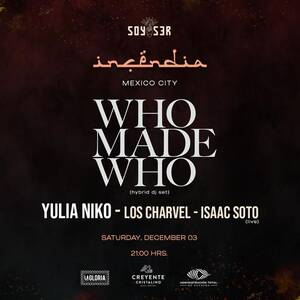 WHOMADEWHO (HYBRID DJ SET) + YULIA NIKO + LOS CHARVEL photo