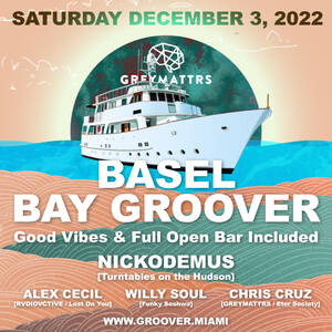 Bay Groover 2022: Basel Sunset Cruise