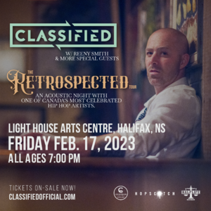 Classified – The Retrospected Tour with special guest Reeny Smith