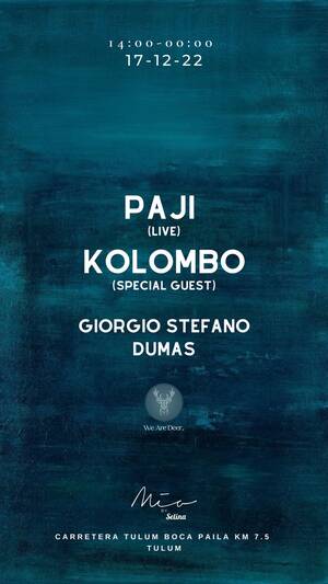 PAJI (LIVE) - KOLOMBO @MIA TULUM photo