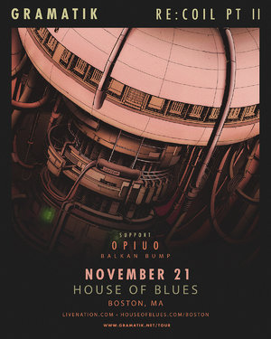 Gramatik - 'Re:Coil PT II' - Boston, MA - 11/21 photo