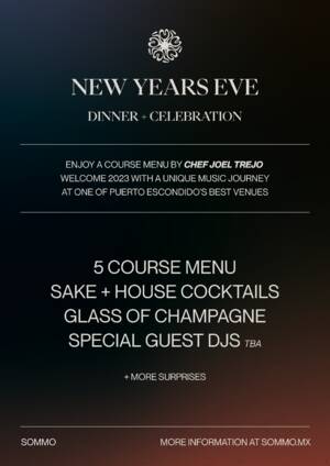New Years Eve Dinner + Celebration