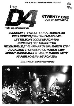 The D4 - 6TWENTY ONE Tour | Helensville