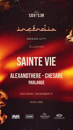 SAINTE VIE + Alexandthere+ Chesare