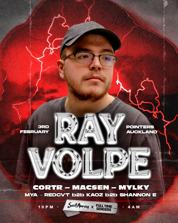 Ray Volpe (Lasers Included) Auckland Tickets Auckland Pointers
