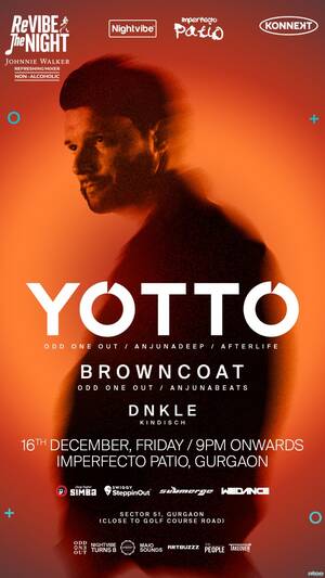 Nightvibe presents YOTTO (Anjunadeep photo