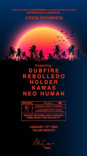 RATED R - DUBFIRE - REBOLLEDO @MIA TULUM photo