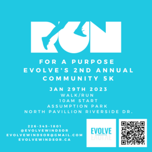 EVOLVE'S 2ND ANNUAL 5K FOR A PURPOSE