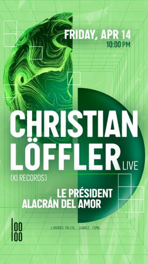 Christian Löffler - Live @ Looloo - NEW DATE photo