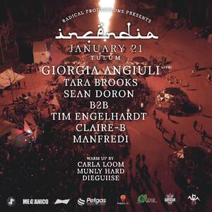 Radical presents INCENDIA w/ Giorgia Angiuli > LIVE < photo