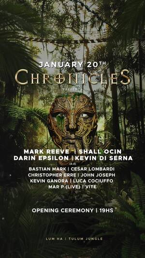 Chronicles Festival Tulum @ Horizonz