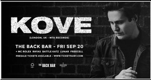 Kove (UK) Drum & Bass at Back Bar photo