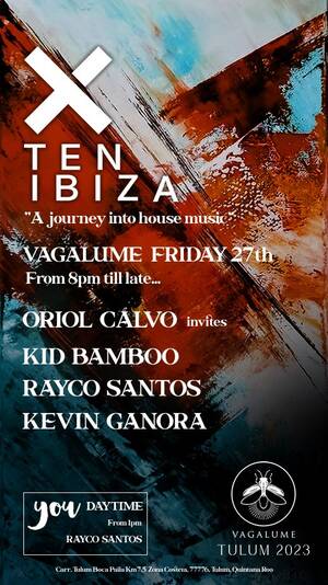 TEN IBIZA 27th January "A journey into house music" @VAGALUME photo