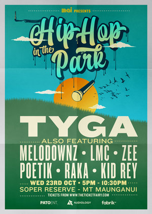 Hip Hop in the Park ft. TYGA & friends - Mt Maunganui photo