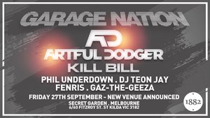 Garage Nation feat Artful Dodger & Kill Bill photo