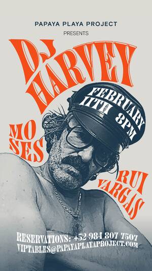 FEB 11- DJ HARVEY RUI VARGAS MOSES photo