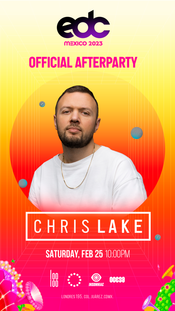 CHRIS LAKE Looloo Tickets Juárez LooLoo Studio The Ticket Fairy