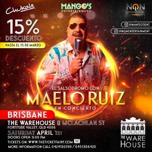 MAELO RUIZ EN CONCIERTO BRISBANE