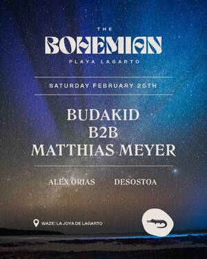 The Bohemian Lagarto feat. Bubakid b2b Matthias Meyer photo