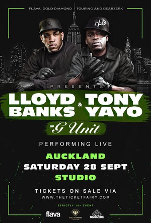 Lloyd Banks & Tony Yayo of G-Unit | Auckland