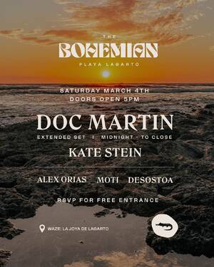 The Bohemina Lagarto feat. Doc Martin & Kate Stein