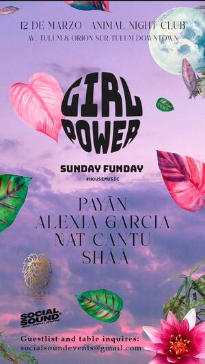 "GIRL POWER" SUNDAY FUNDAY