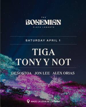 The Bohemian Lagarto Feat. Tiga and Tony Y Not photo