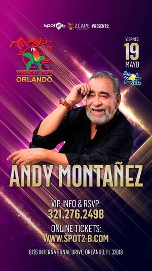 Andy Montanez en Mangos Orlando photo