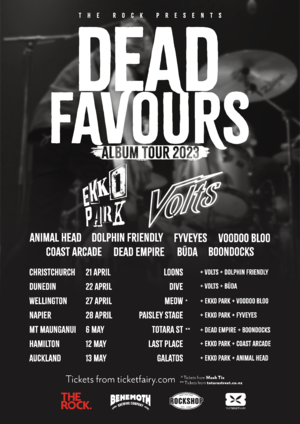 Dead Favours Album Tour 2023 - Christchurch photo