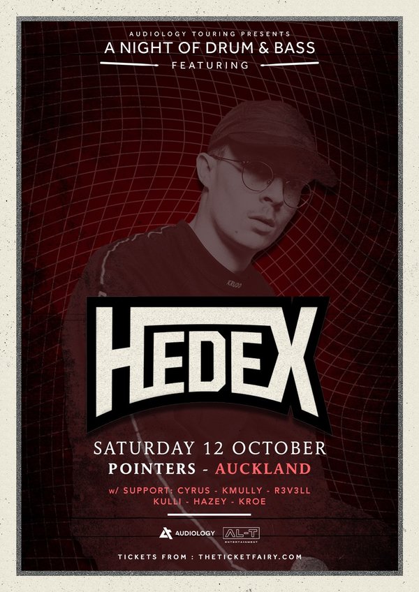 A Night of Drum & Bass Ft. Hedex (Auckland) Tickets Pointers Bar