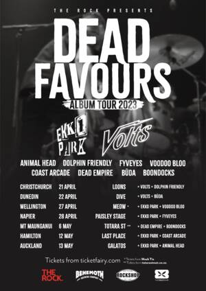 Dead Favours Album Tour 2023 - Dunedin photo
