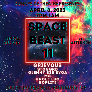 SPACE BEAT 11: 6+ DJ Lineup presented by the Sunnyside Theatre photo