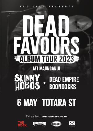 Dead Favours Album Tour 2023 - Tauranga - Event in Mount Maunganui