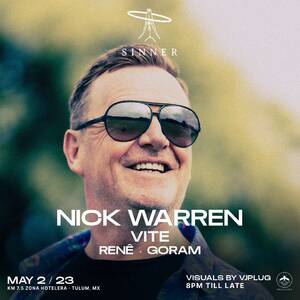 S I N N E R Present: NICK WARREN photo