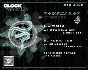 Commix, Stamina MC, DJ Addiction, MC LowQui and more // Damballah photo