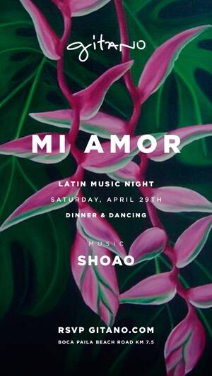 MI AMOR Latin Night at GITANO