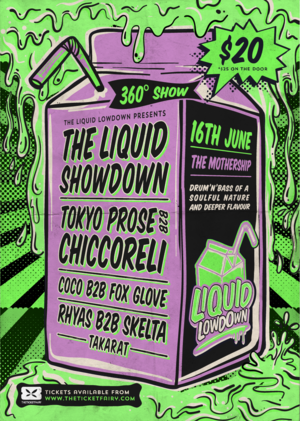 The Liquid Showdown 360° FT Tokyo Prose back2back W/Chiccoreli photo