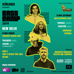 Krunk Presents: Bass Camp 2019, Delhi