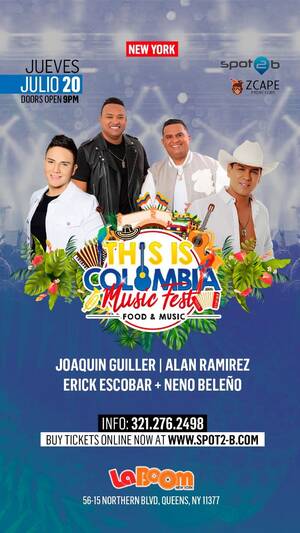 This is Colombia Music Fest New York