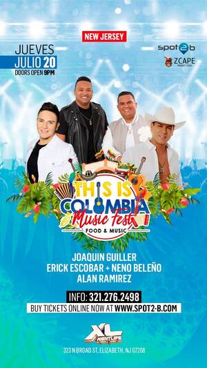 This is Colombia Music Fest New Jersey